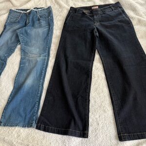 Flare Denim Bundle Stretchy Jeans